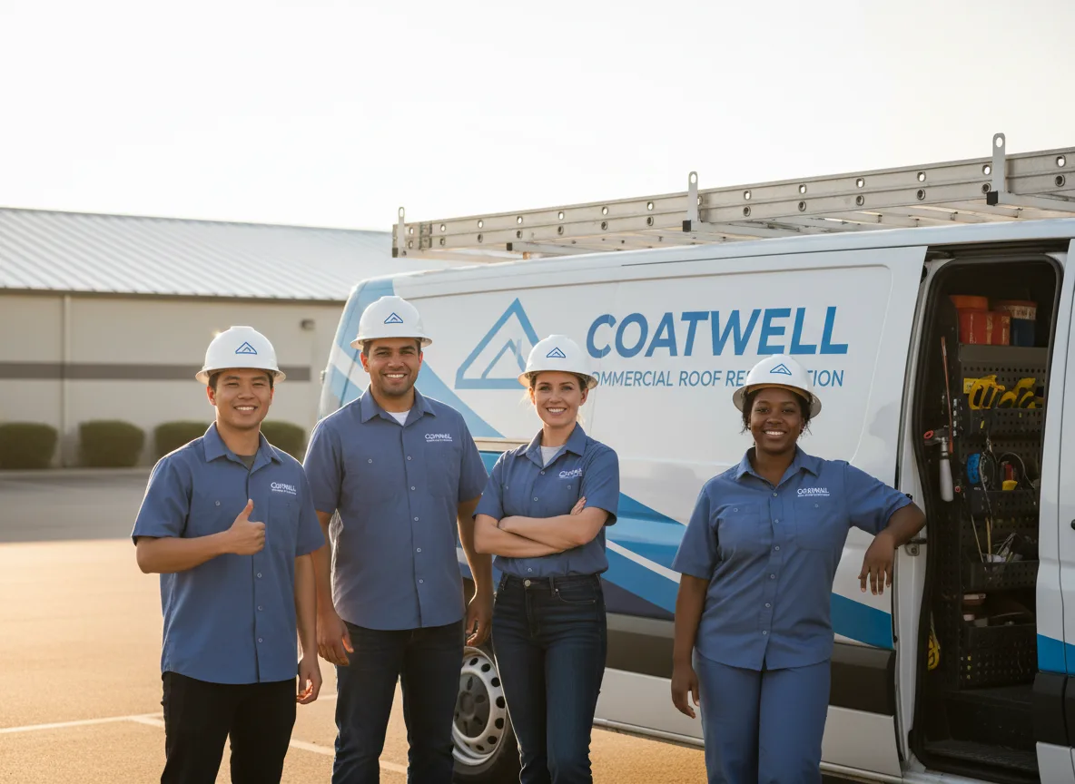 Commercial roof coating company in South Walpole, MA